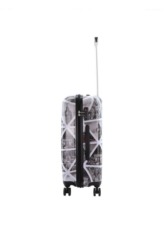 Saxoline® Koffer Cities, hergestellt aus Acrylnitril-Butadien-Styrol (ABS) Bild 3