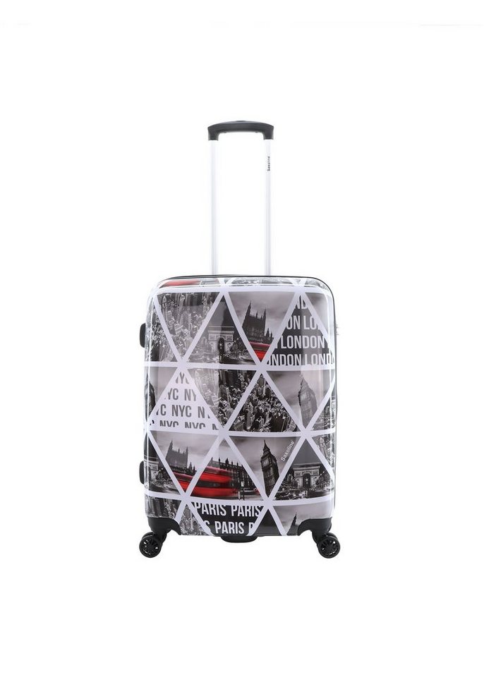 Saxoline® Koffer Cities, hergestellt aus Acrylnitril-Butadien-Styrol (ABS) Bild 4