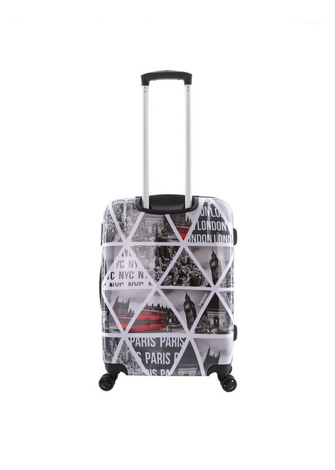 Saxoline® Koffer Cities, hergestellt aus Acrylnitril-Butadien-Styrol (ABS) Bild 5