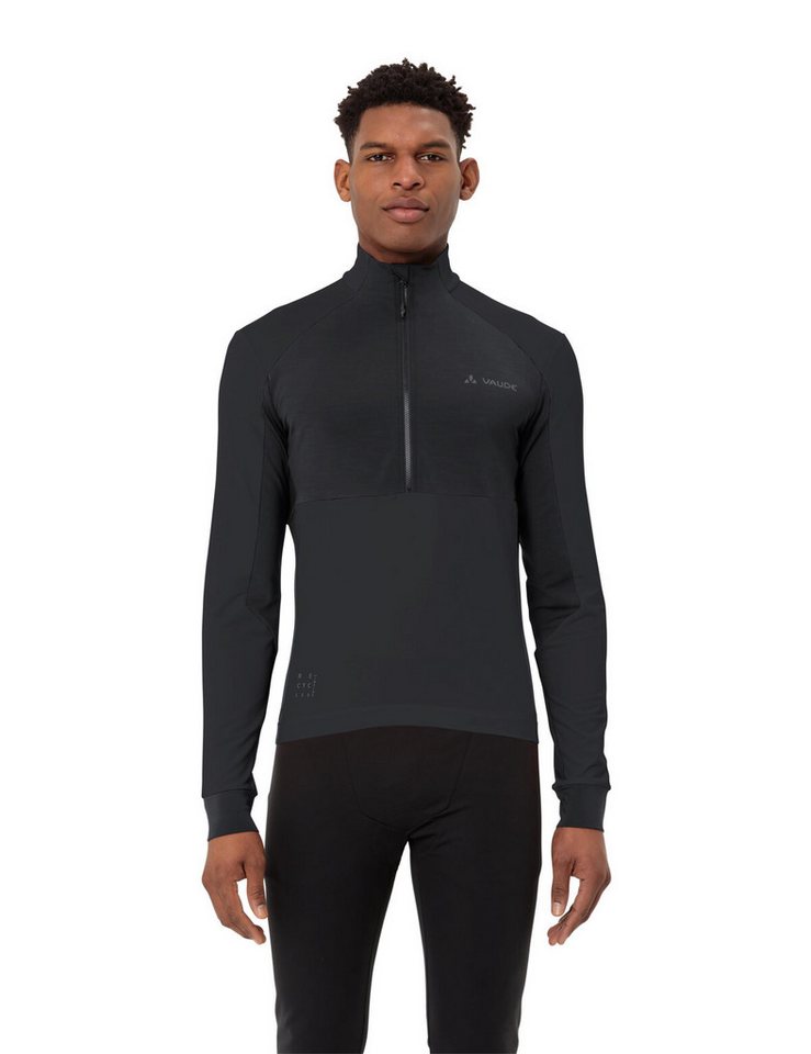 VAUDE Radtrikot MEN'S KURO HALFZIP LS TRICOT für Radsport, mit zwei offenen Rückentaschen Bild 4