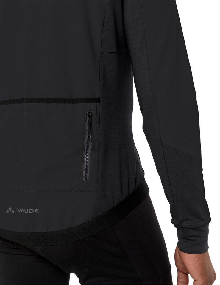 VAUDE Radtrikot MEN'S KURO HALFZIP LS TRICOT für Radsport, mit zwei offenen Rückentaschen Bild 5
