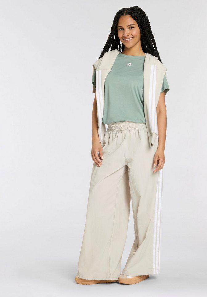 adidas Sportswear Sporthose W 3S WV PT Fallschirmhose, locker geschnitten, mit weitem Bein Bild 5