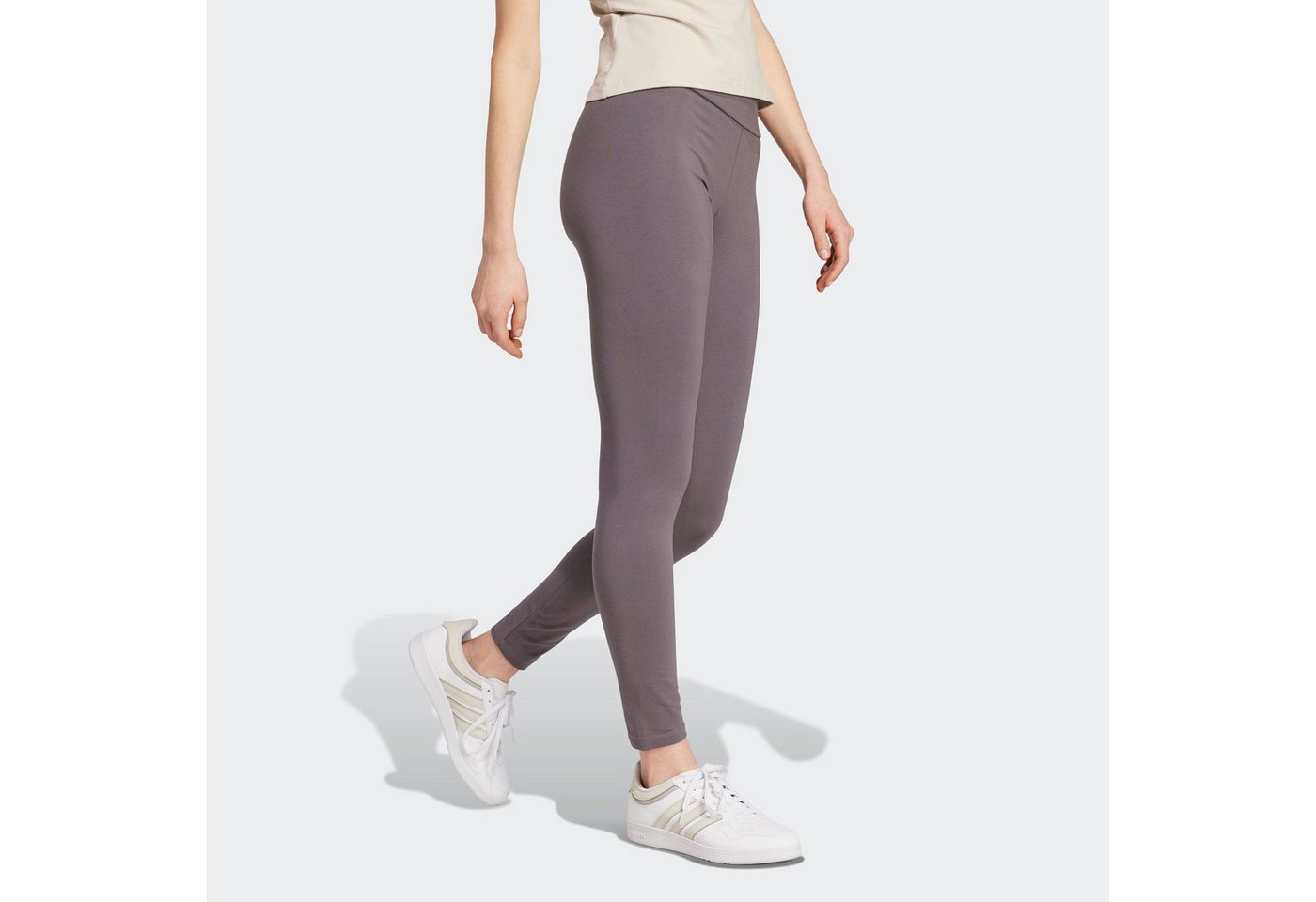 adidas Sportswear Trainingstights W BL SJ LEG mit hohem Bund, aus Baumwolle und Elasthan, stretchig Bild 4