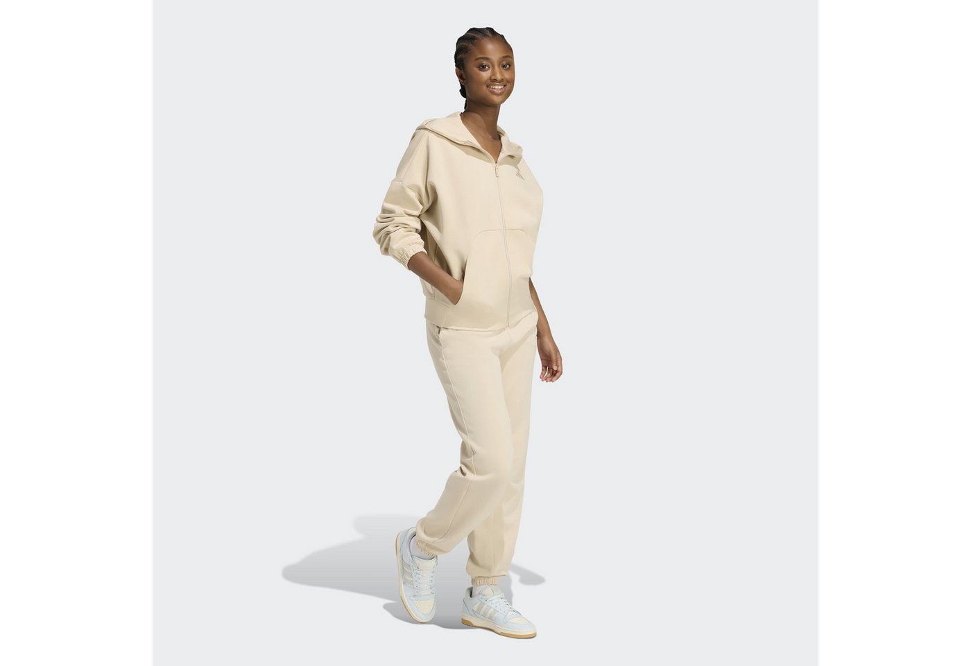 adidas Sportswear Sporthose W FI SL PT Regulär geschnitten, elastischer Bund Bild 3