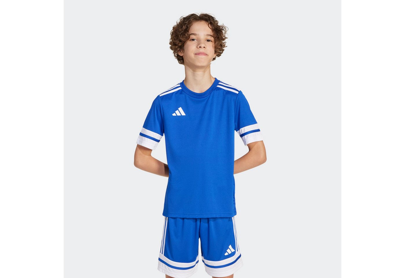 adidas Performance Fußballtrikot SQUA25 JSY Y für Kinder, mit AEROREADY-Technologie, aus Polyester, Kurzarmdesign Bild 2