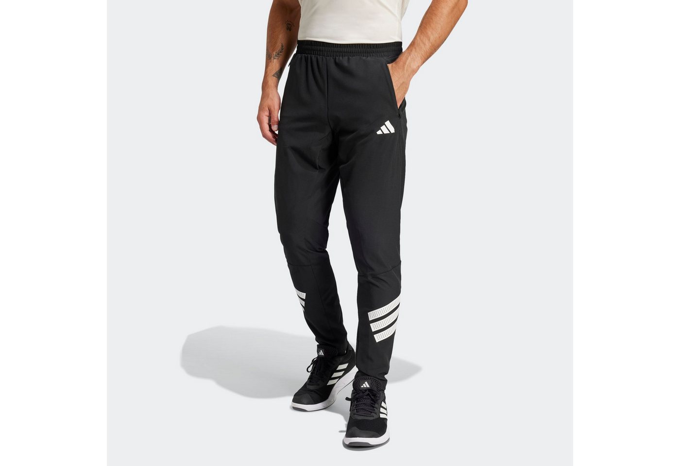 adidas Performance Sporthose GYM+ 3S WV PANT Bild 4