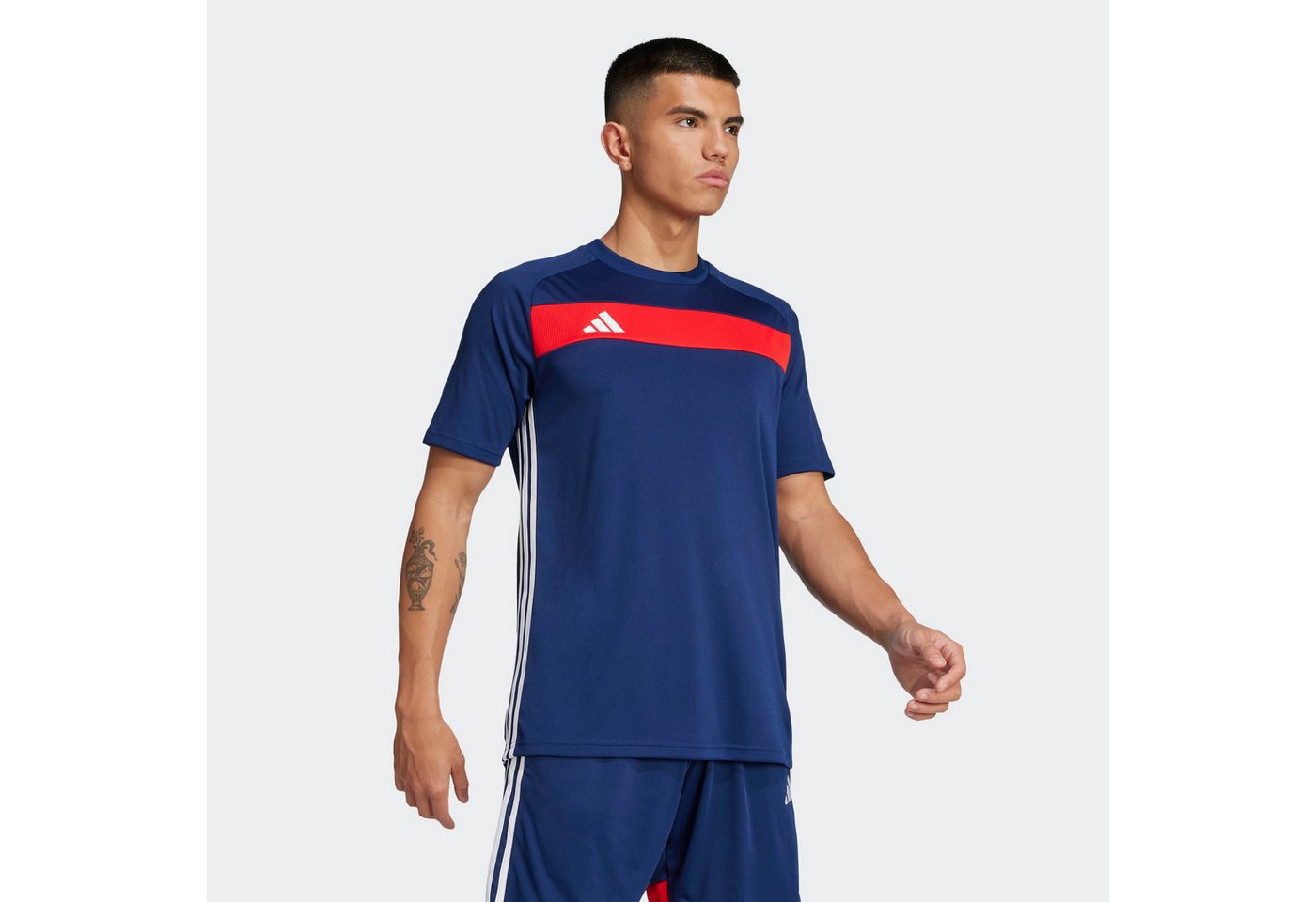 adidas Performance Fußballtrikot TIRO ES JSY mit Rundhals, ohne Verschluss, für Erwachsene, aus Polyester Bild 3
