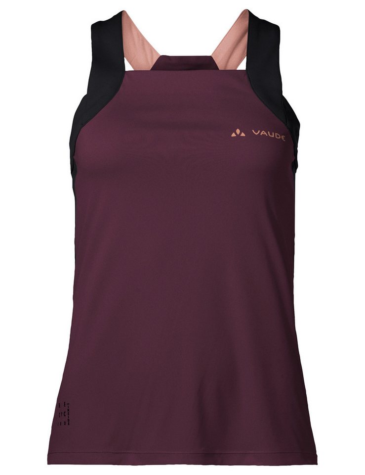 VAUDE Funktionstop Women's Matera Top für Radsport, mit zwei Rückentaschen, schnelltrocknend