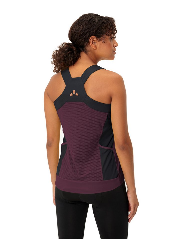 VAUDE Funktionstop Women's Matera Top für Radsport, mit zwei Rückentaschen, schnelltrocknend Bild 4