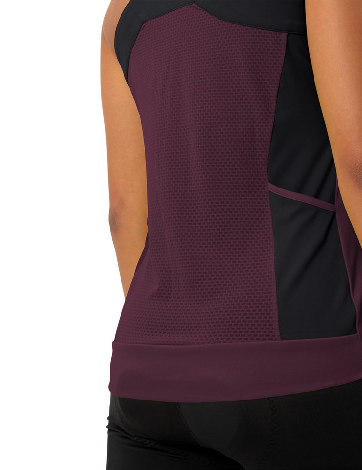 VAUDE Funktionstop Women's Matera Top für Radsport, mit zwei Rückentaschen, schnelltrocknend Bild 5