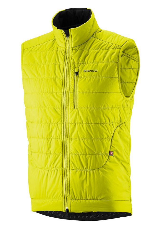 Gonso Funktionsweste Trail Vest Primaloft M wattierte atmungsaktive Herren Weste, hohe Wärmeisolation, Semi Fit Bild 3