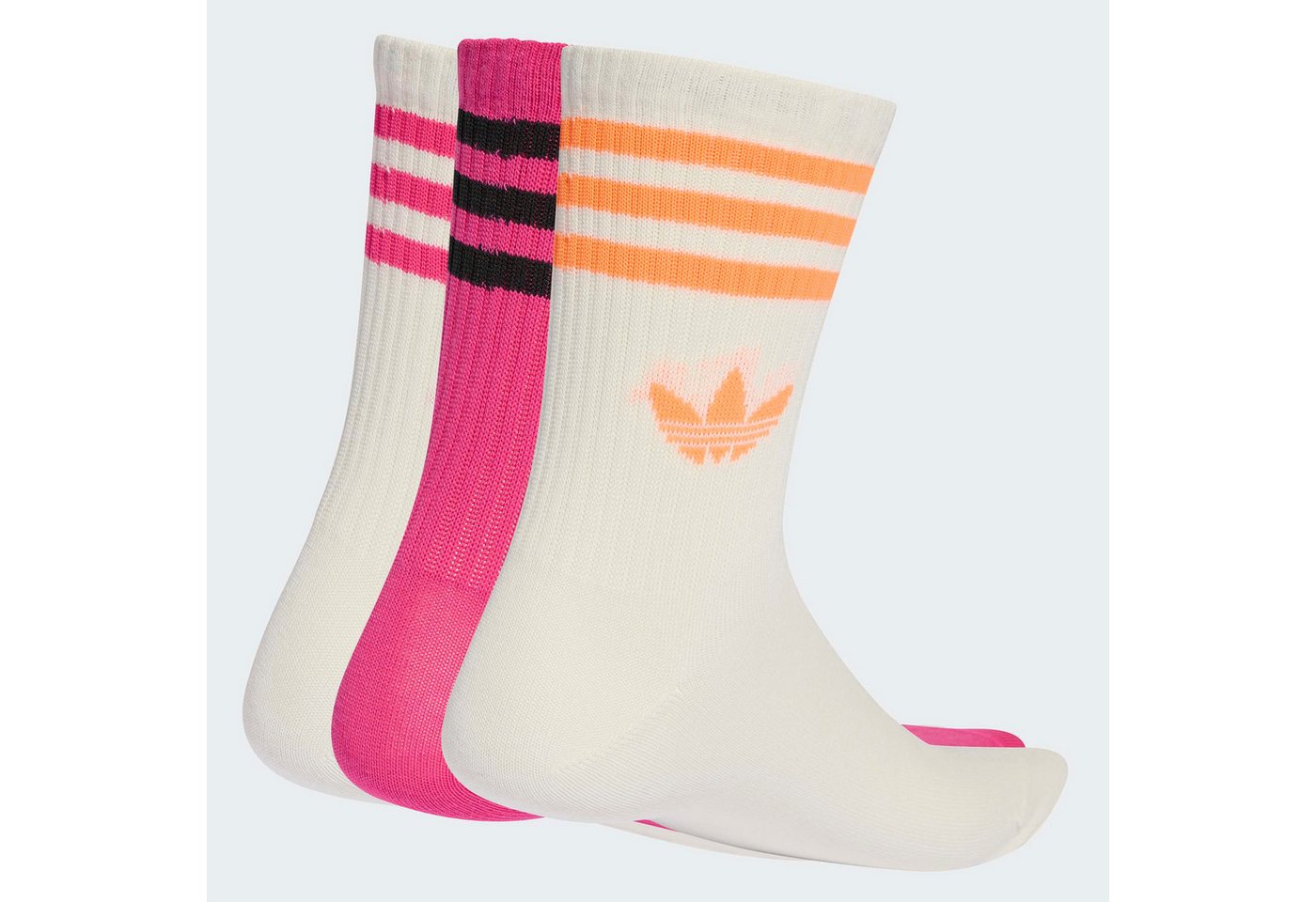 adidas Originals Sportsocken 3S CREW S 3P (3-Paar) knöchellange Passform, mit 3-Streifen Bild 2