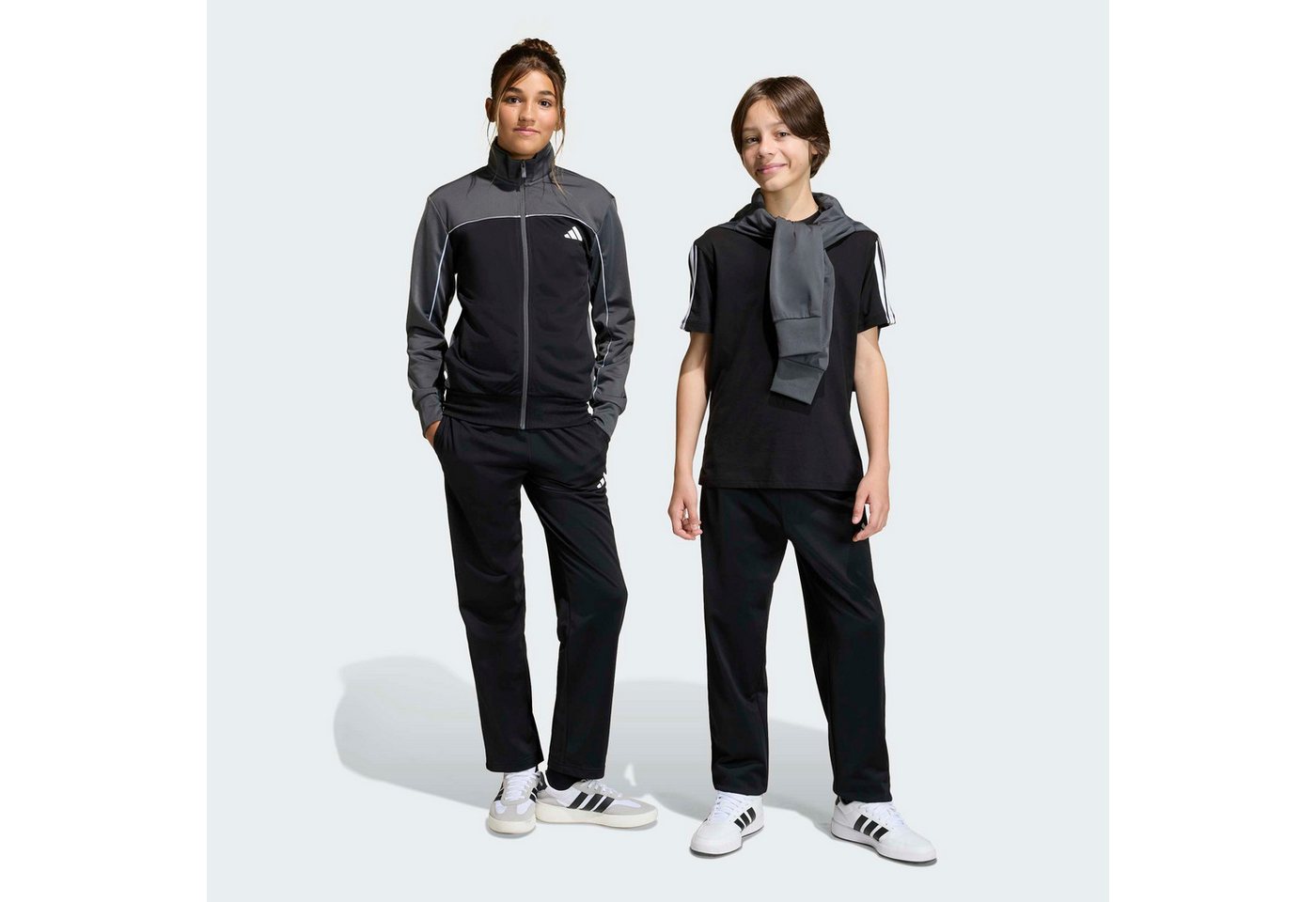 adidas Sportswear Trainingsanzug J CP TR TS (2-tlg), für Kinder und Teens, zweiteiliges Set, mit Stehkragen Bild 2
