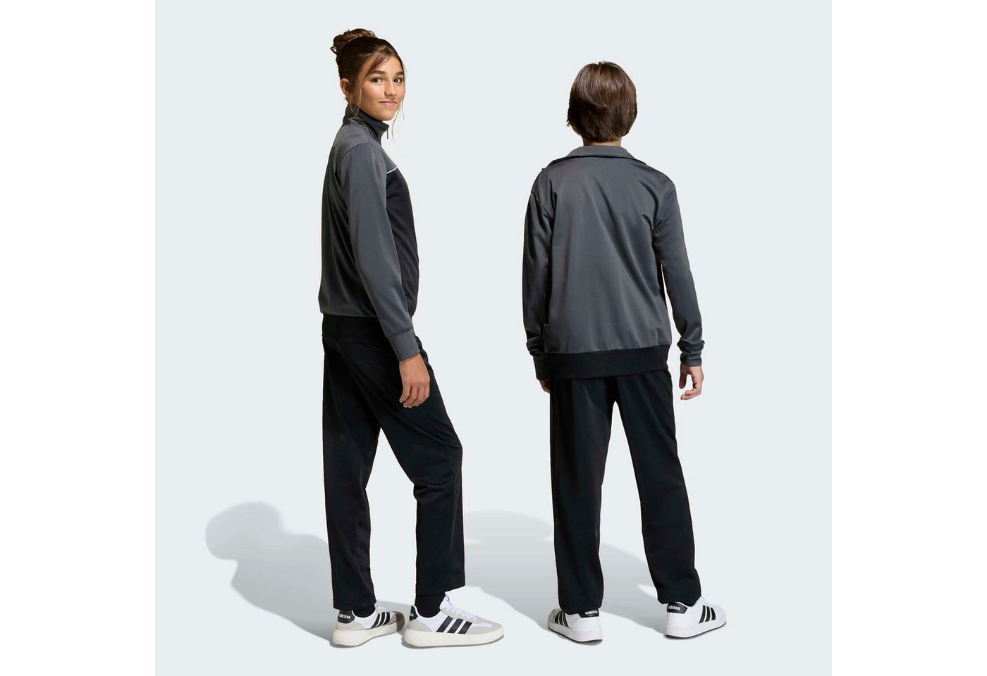 adidas Sportswear Trainingsanzug J CP TR TS (2-tlg), für Kinder und Teens, zweiteiliges Set, mit Stehkragen Bild 4