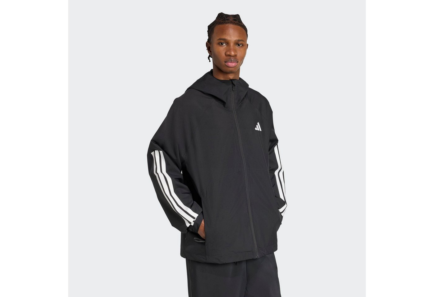 adidas Sportswear Trainingsjacke ESS 3S RAIN H J Bild 4