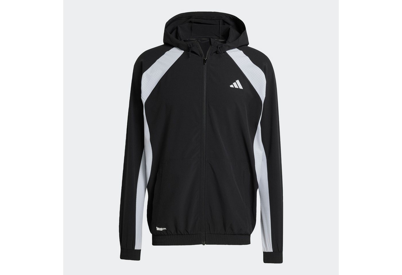 adidas Performance Trainingsjacke TECH APP für Fitness, aus Stretch-Materialien, atmungsaktiv