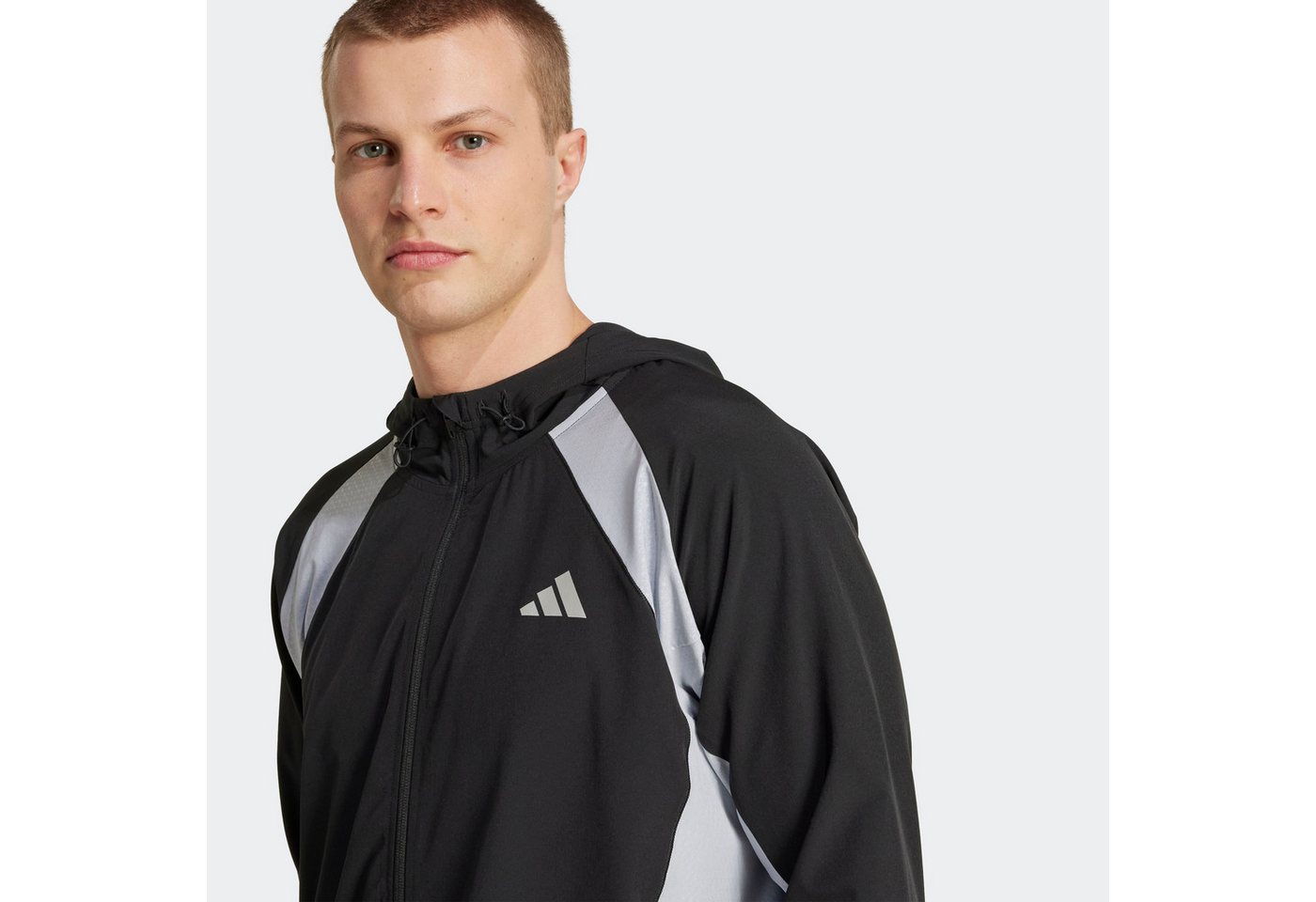 adidas Performance Trainingsjacke TECH APP für Fitness, aus Stretch-Materialien, atmungsaktiv Bild 2