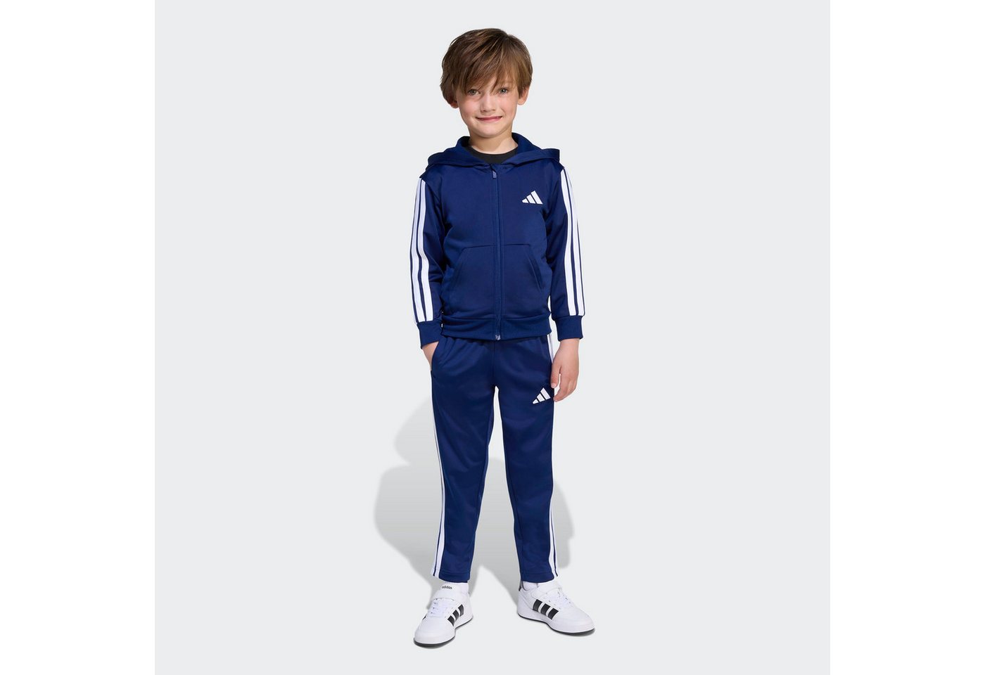 adidas Sportswear Trainingsanzug LK 3S HD TR TS (2-tlg), mit 3-Streifen, aus weichem Trikotstoff, mit CLIMACOOL Technologie Bild 2