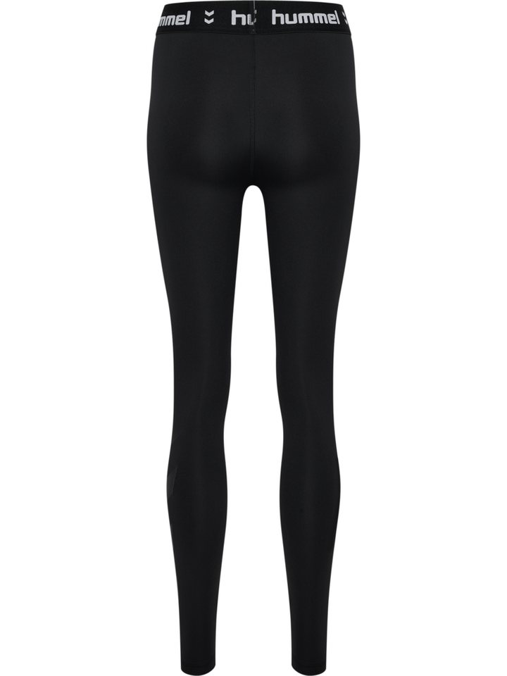 hummel Trainingstights HMLPULSE MID WAIST TIGHTS mit wasserbasierten Drucken, aus Interlock-Material Bild 4