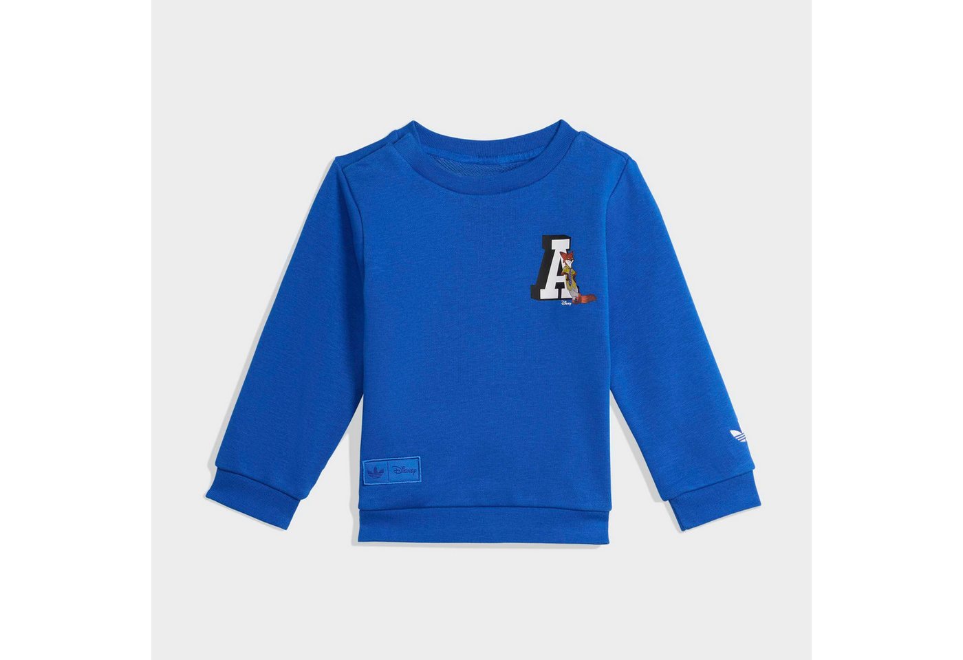 adidas Originals Trainingsanzug CREW SET (2-tlg), für Babys, zweiteiliges Set, aus French Terry, pflegeleicht
