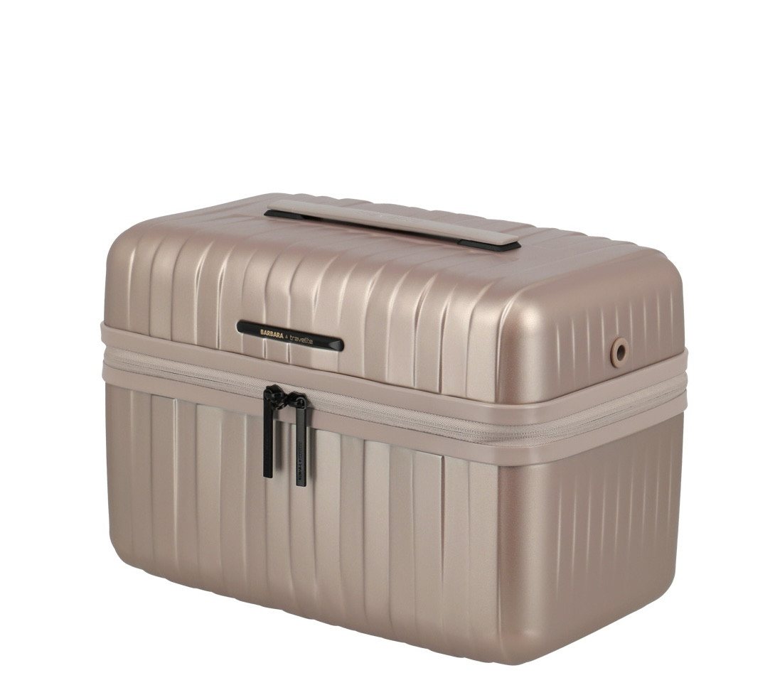 travelite Beautycase BARBARA NOVELTY Kosmetikkoffer, mit Trolley-Sleeve und flexiblem Ordnungssystem