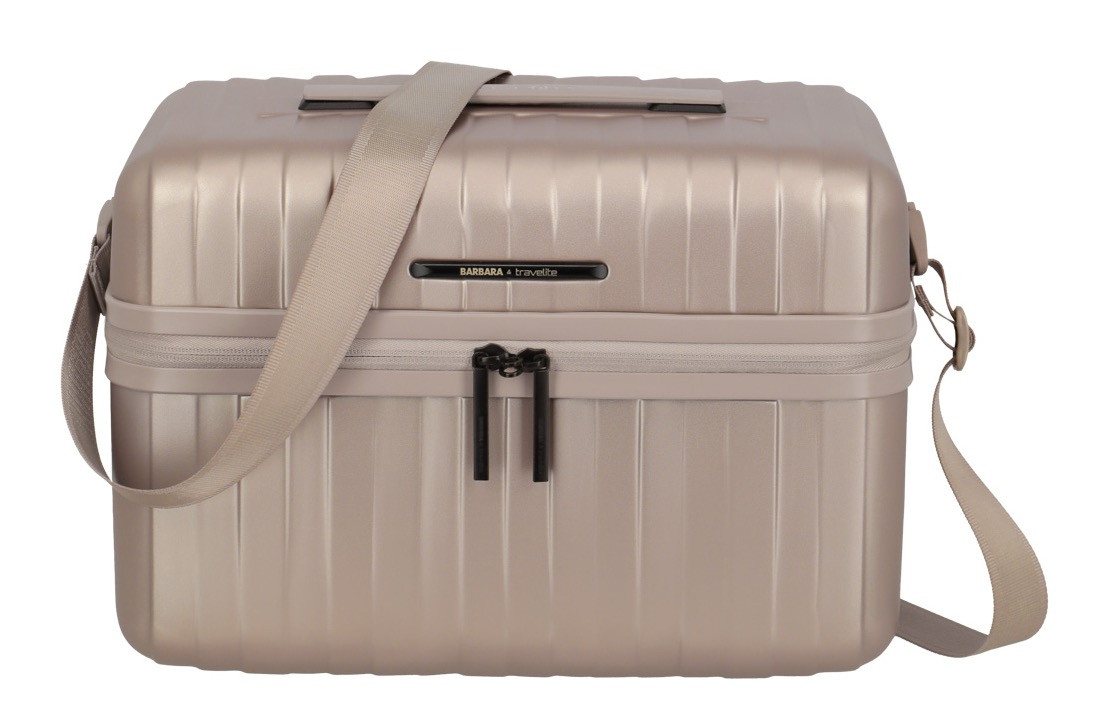 travelite Beautycase BARBARA NOVELTY Kosmetikkoffer, mit Trolley-Sleeve und flexiblem Ordnungssystem Bild 2