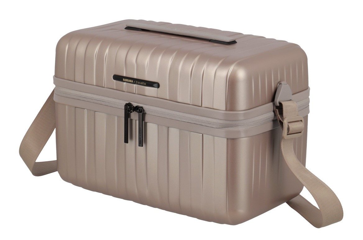 travelite Beautycase BARBARA NOVELTY Kosmetikkoffer, mit Trolley-Sleeve und flexiblem Ordnungssystem Bild 5