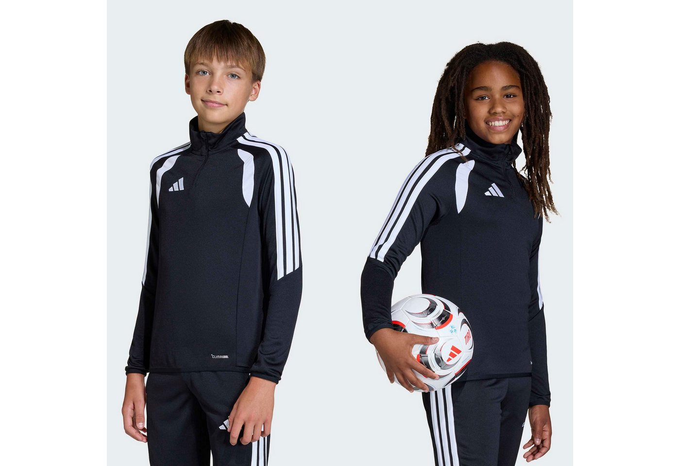 adidas Performance Trainingsshirt TIRO26L TR Y mit Reißverschluss, atmungsaktiv, schnell trocknend Bild 3