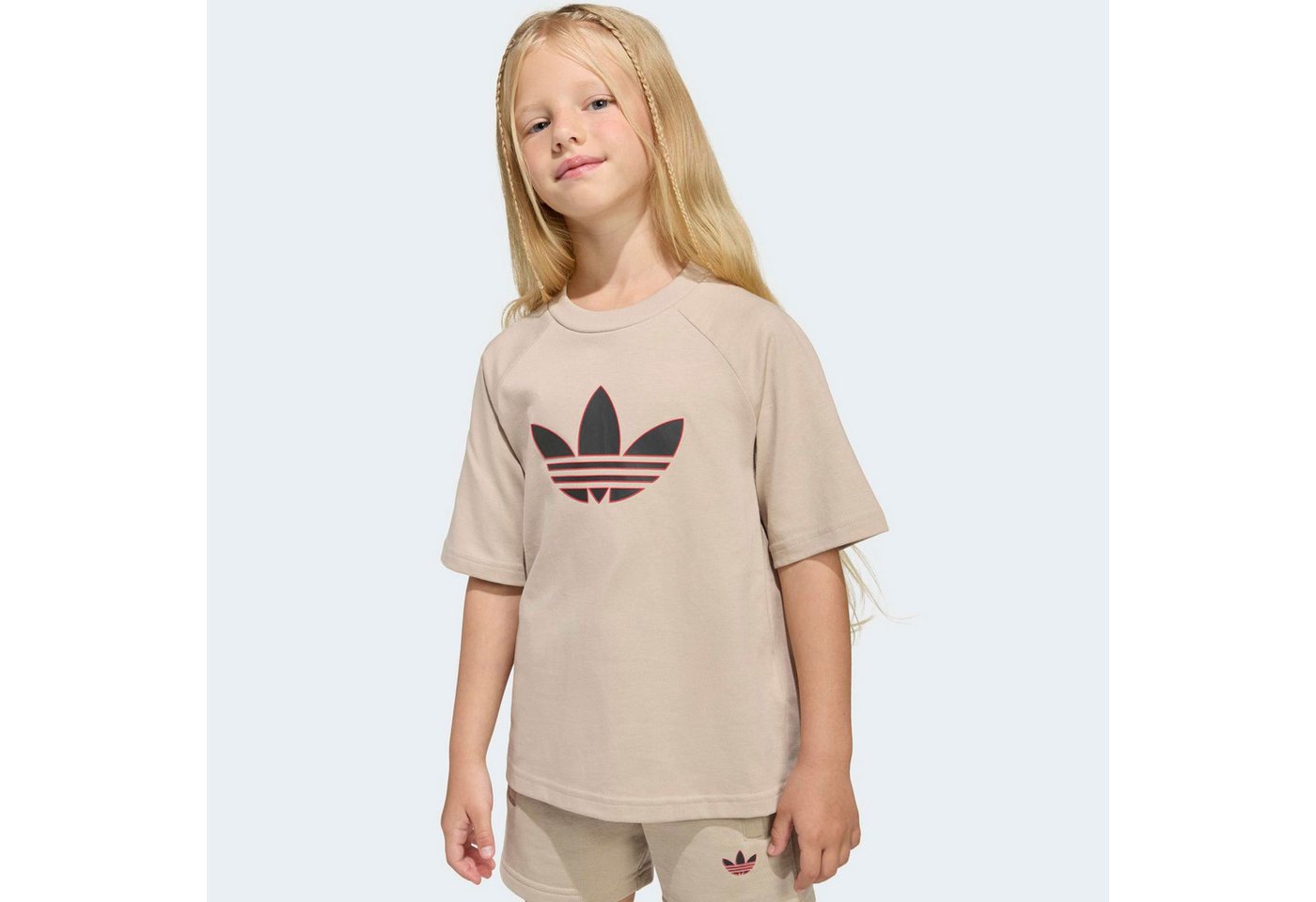 adidas Originals Trainingsanzug TR LO STS (2-tlg), für Kinder, mit 2 Teilen, aus Baumwolle, neutraler Schnitt Bild 5
