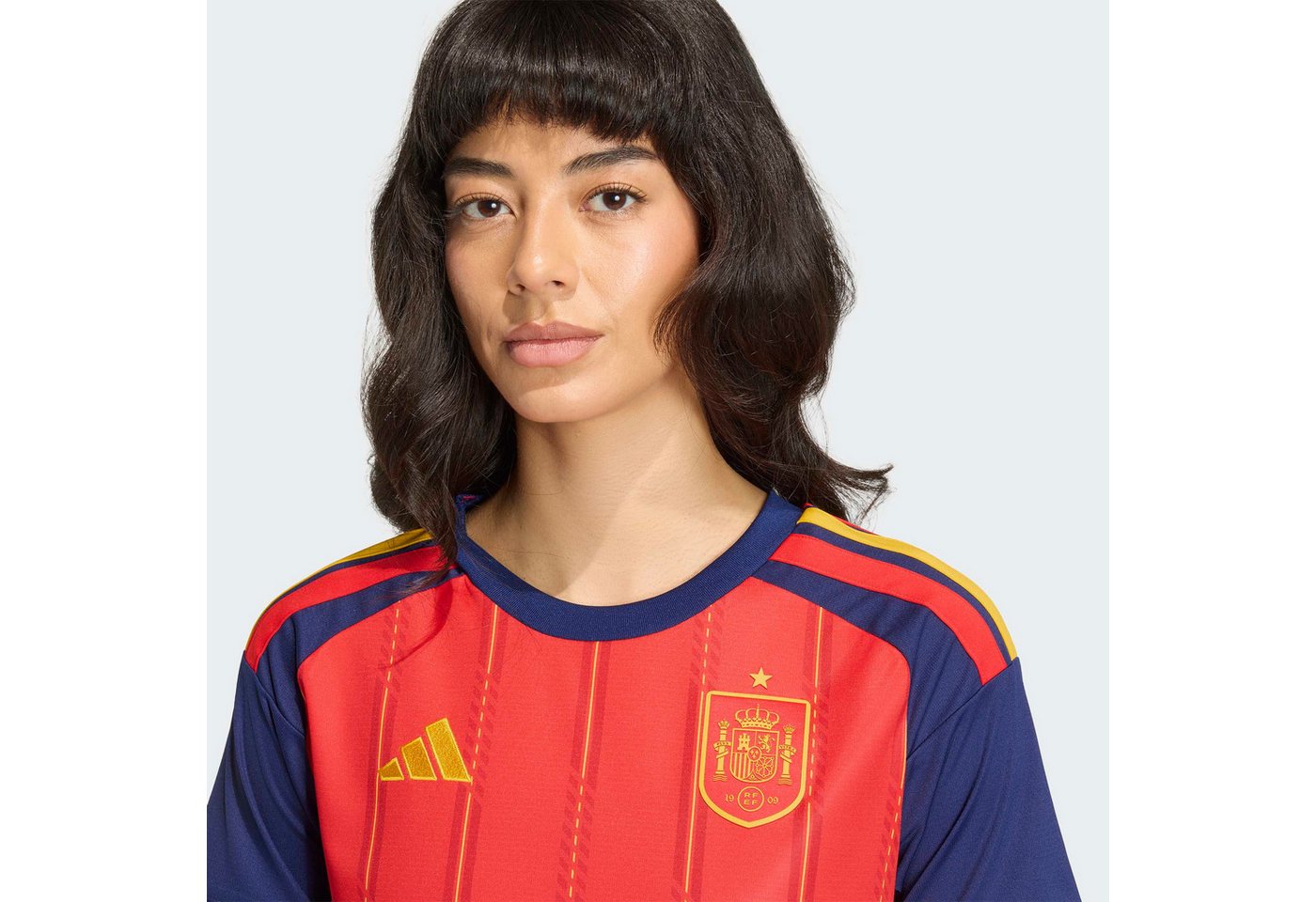 adidas Performance Fußballtrikot RFEF H JSY W für Erwachsene, mit Rundhalsausschnitt, ohne Verschluss Bild 3