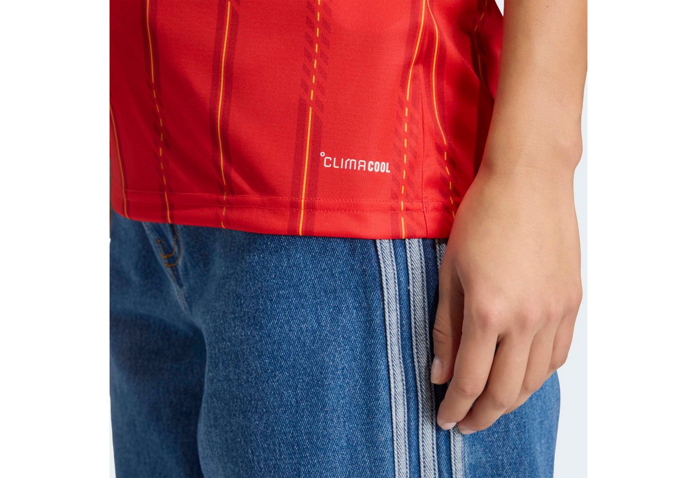 adidas Performance Fußballtrikot RFEF H JSY W für Erwachsene, mit Rundhalsausschnitt, ohne Verschluss Bild 4