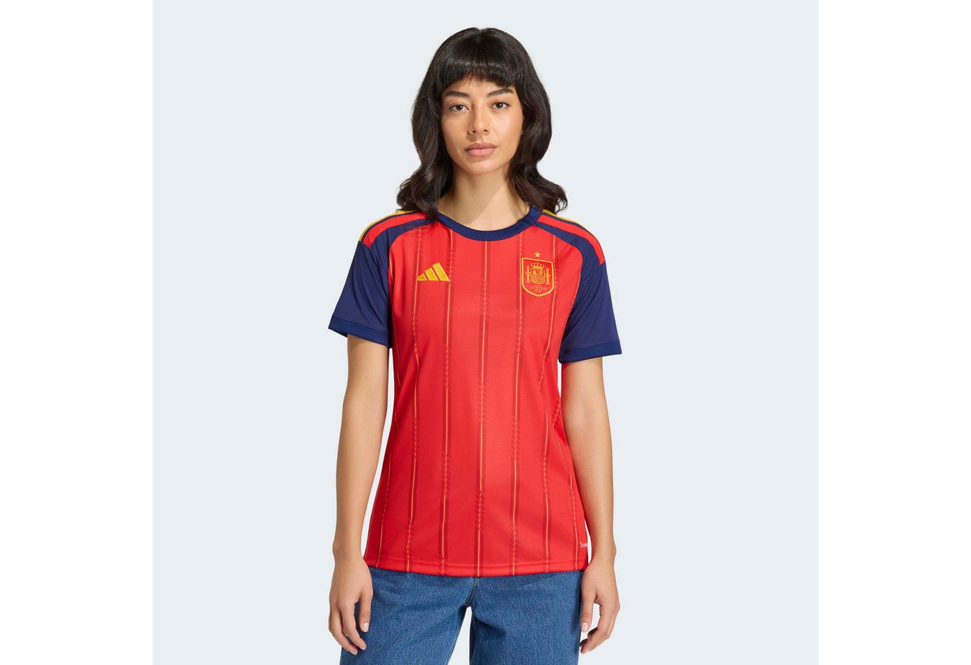 adidas Performance Fußballtrikot RFEF H JSY W für Erwachsene, mit Rundhalsausschnitt, ohne Verschluss Bild 5