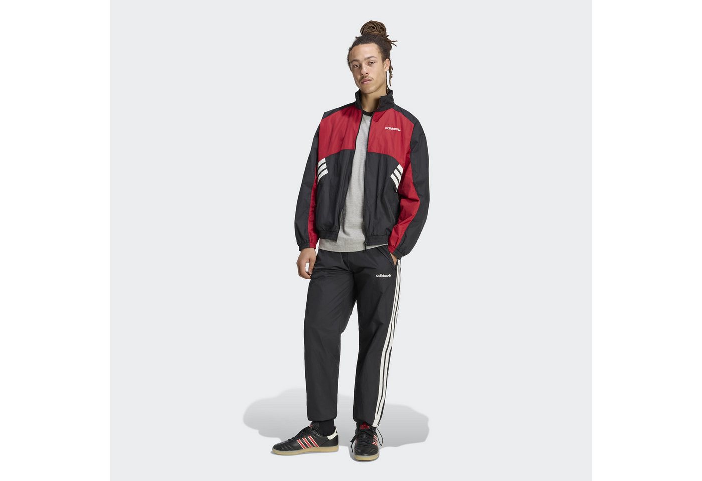 adidas Originals Trainingsjacke MUC TT für Sportmode und Streetwear, ohne Verschluss, mit Rundhalsausschnitt Bild 3