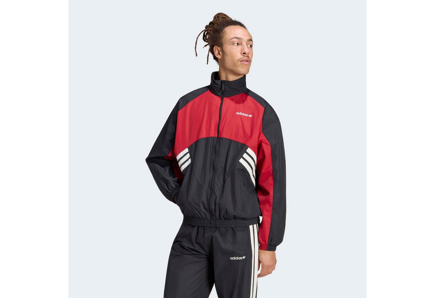 adidas Originals Trainingsjacke MUC TT für Sportmode und Streetwear, ohne Verschluss, mit Rundhalsausschnitt Bild 5