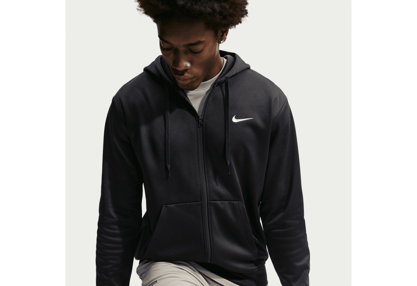 Nike Trainingsjacke M NK TF FLEX FLC FZ HD auch in großen Größen