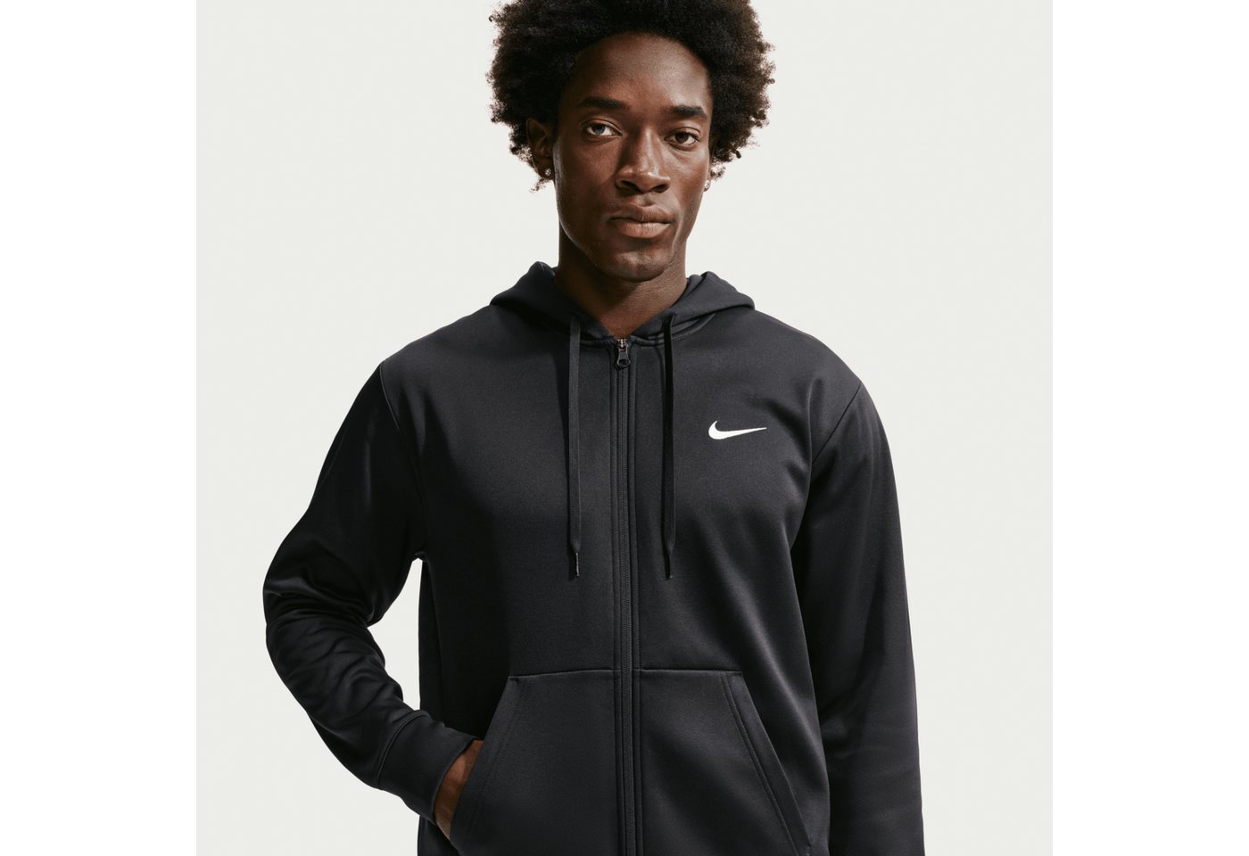 Nike Trainingsjacke M NK TF FLEX FLC FZ HD auch in großen Größen Bild 2