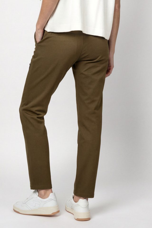Monari Jogger Pants Hose Basic Rippe 72cm Regular fit mit Taschen Bild 5