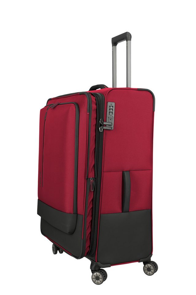 travelite Weichgepäck-Trolley CROSSLITE Reisekoffer Weichgepäck, 4 Rollen, Koffer, mit TSA-Schloss, wasserabweisendes Material