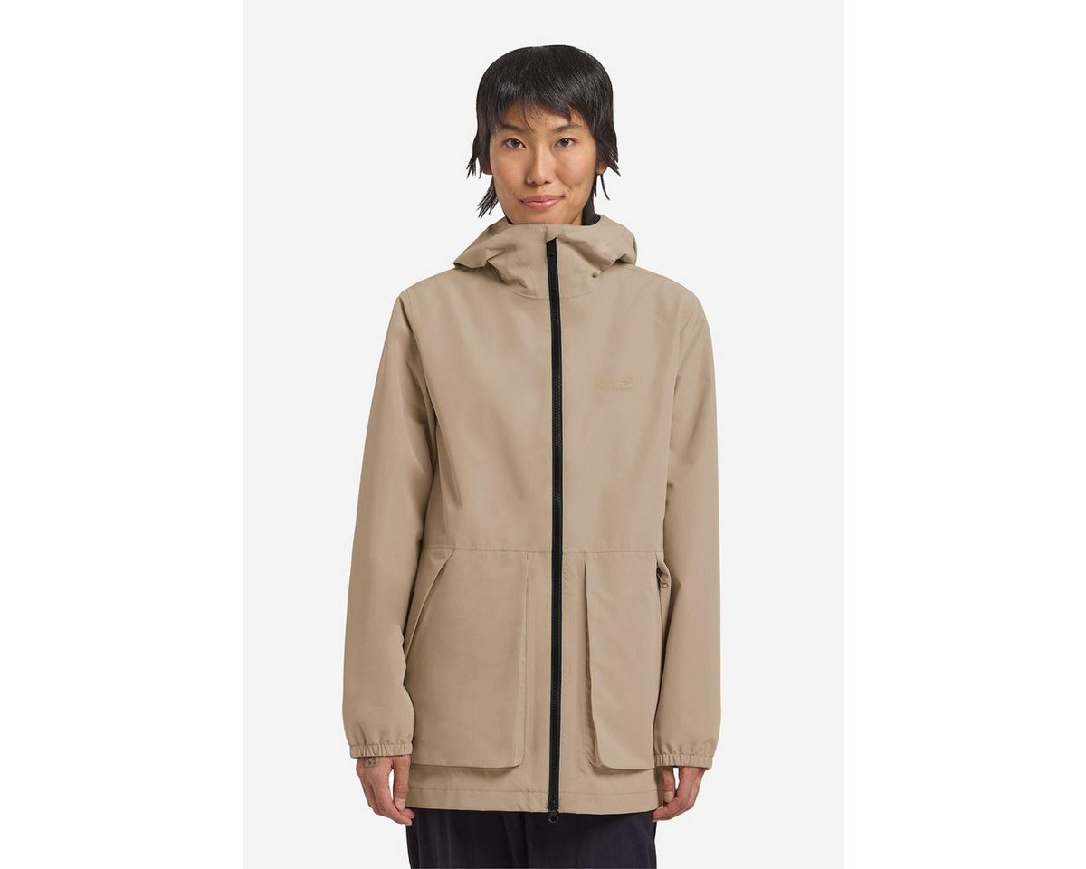 Jack Wolfskin Outdoorjacke Terraview 2L Parka W Stylische Damen-Regenjacke mit hervorragendem Wetterschutz und Bild 2