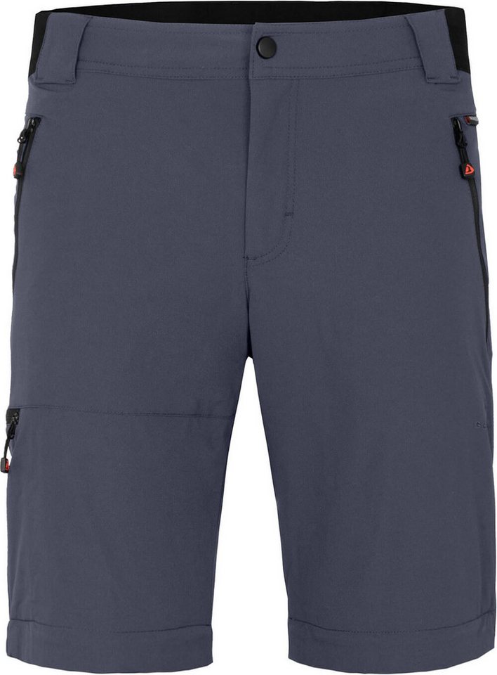 Bergson Outdoorhose ARRESÖ COMFORT Zipp Off Herren Wanderhose, leicht, strapazierfähig, Kurzgrößen, grau/blau Bild 5