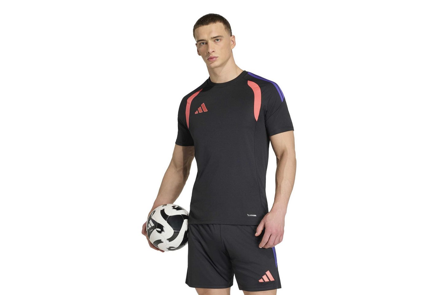 adidas Performance Fußballtrikot TIRO26L JSY M BLACK/PURPUR/SEMTUR Bild 3