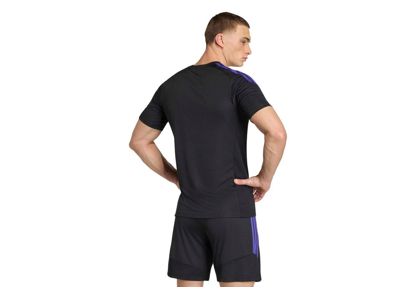 adidas Performance Fußballtrikot TIRO26L JSY M BLACK/PURPUR/SEMTUR Bild 4