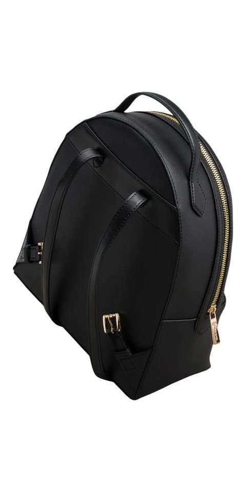 MICHAEL KORS Rucksack Michael Kors Sheila Damen Rucksack Schwarz Logo Backpack Mittelgroß