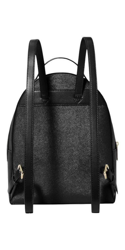 MICHAEL KORS Rucksack Michael Kors Sheila Damen Rucksack Schwarz Logo Backpack Mittelgroß Bild 4