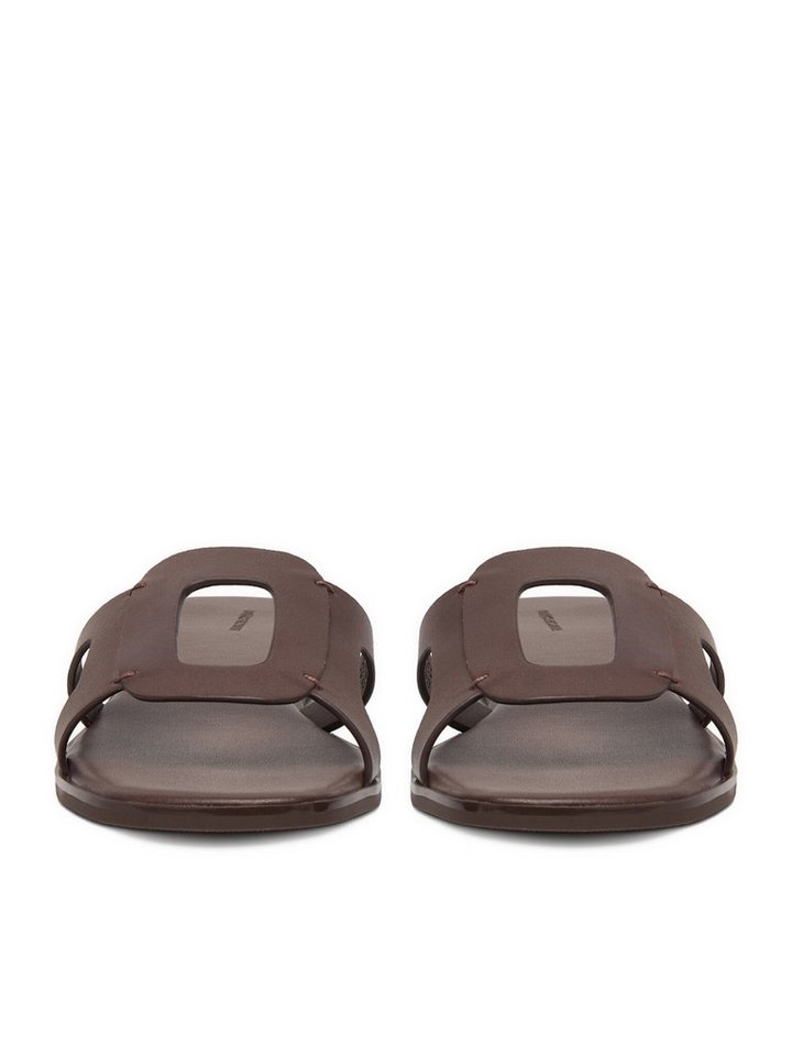 GINO ROSSI Gino Rossi Damen Flip-Flops Braun Gino Rossi-C-V2320-15-1 Braun Dunkel Badepantolette