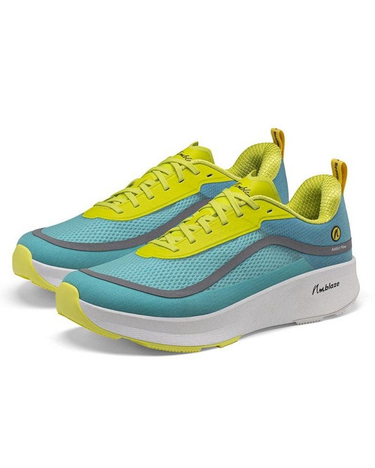 Joe Nimble Addict Flow blau/gelb Herren Laufschuh Bild 2