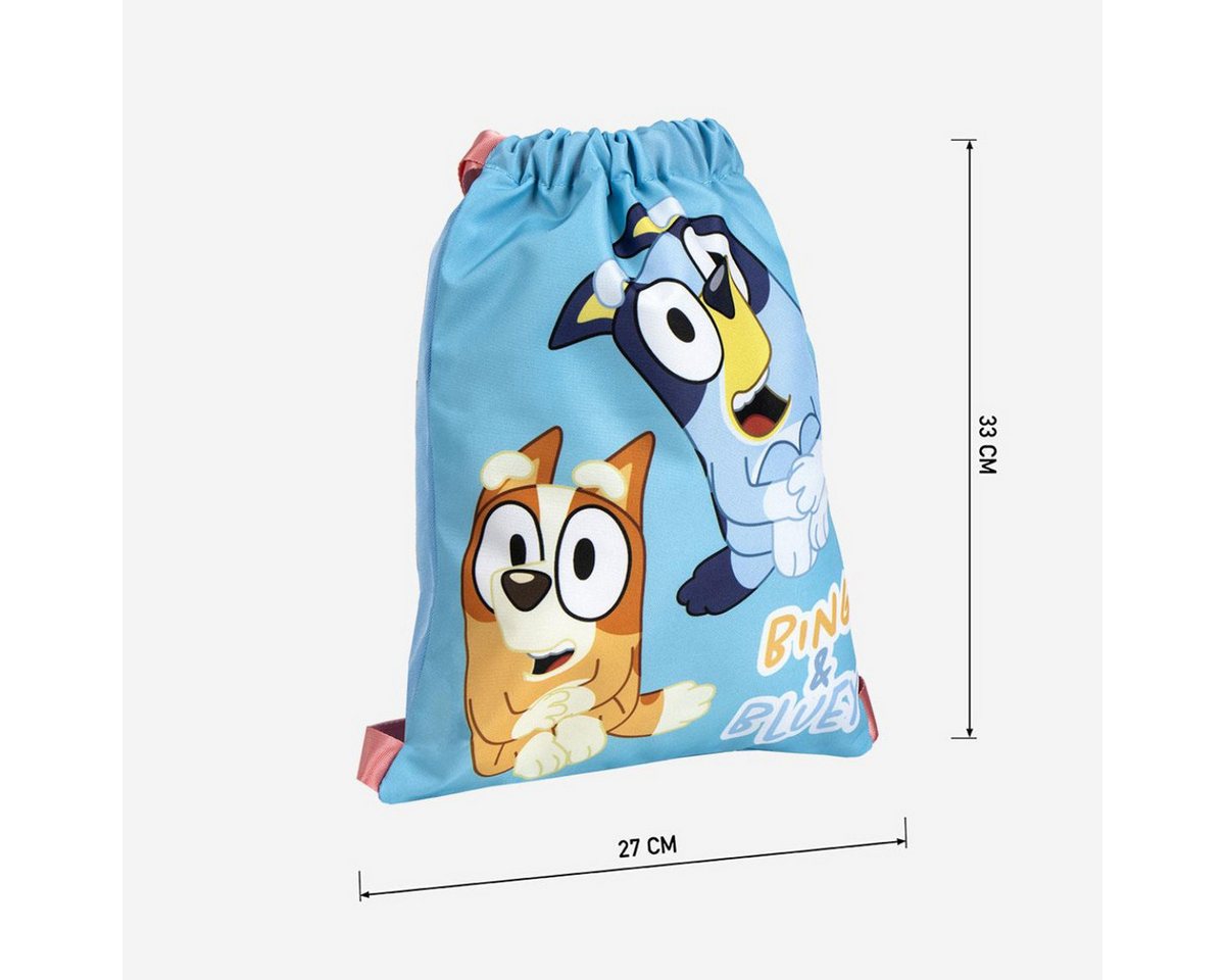 Cerda Turnbeutel Bluey Turnbeutel Motiv Sportsack für Jungen & Mädchen Bild 4