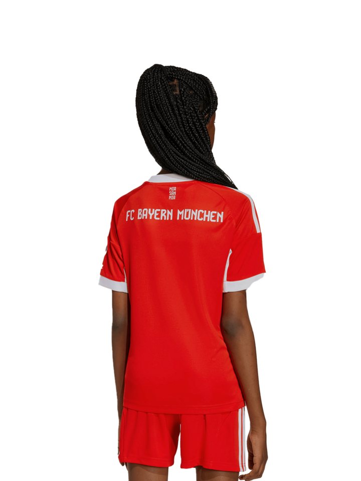 adidas Performance Fußballtrikot FC Bayern München, Trikot Home 25-26, Kinder, Rot/Weiß Bild 4