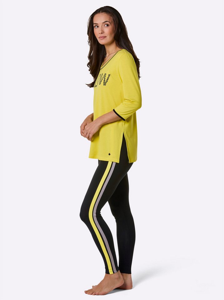 creation L Trainingsjacke Lyocell-Hausanzug 3/4-Arm