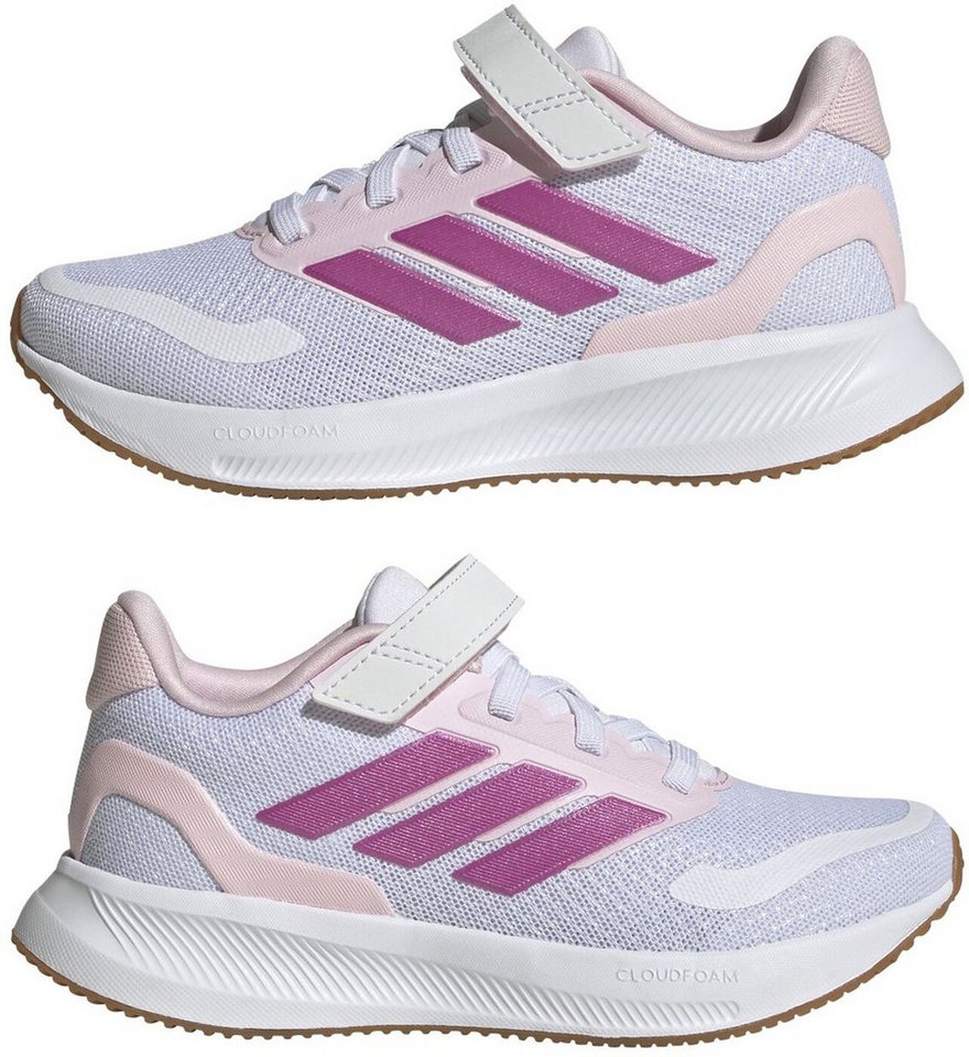adidas Sportswear RUNFALCON 5 EL C FTWWHT/CLPINK/GUM10 Hallenschuh